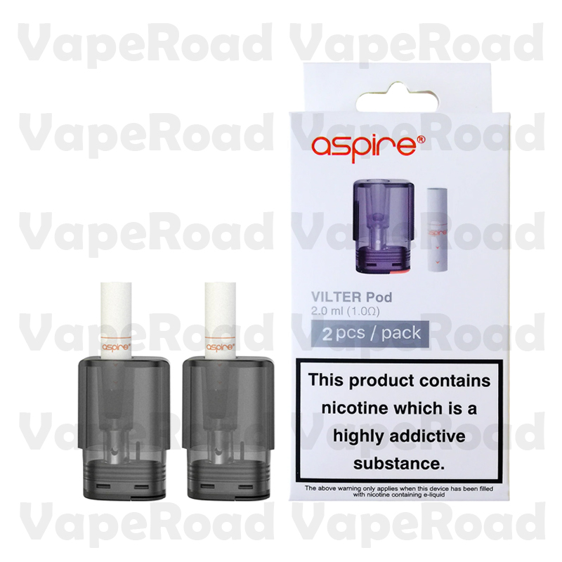 【Aspire】Vilter 666二代 空彈 一盒兩入 紙棉吸嘴